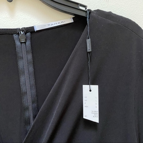 NEW Tahari Black Dress - Picture 3 of 4